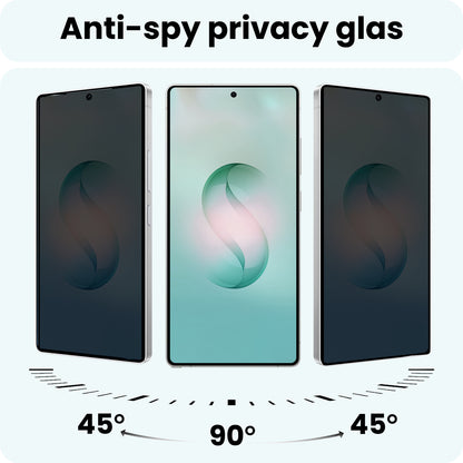 Forterra Samsung S26 Ultra Screenprotector Gehard Glas - Privacy