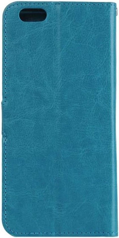 Forterra iPhone 5/5s/5SE Hoesje Bookcase Cover met Kaarthouder - Turquoise