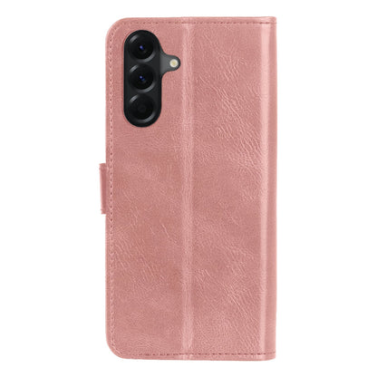 Forterra Samsung A17 Hoesje Bookcase Cover met Kaarthouder - Rosé goud