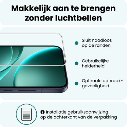Forterra OPPO Find X9 Pro Screenprotector Gehard Glas - Anti-kras