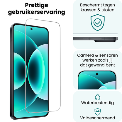 Forterra Xiaomi 17 Pro Max Screenprotector Gehard Glas - Anti-kras