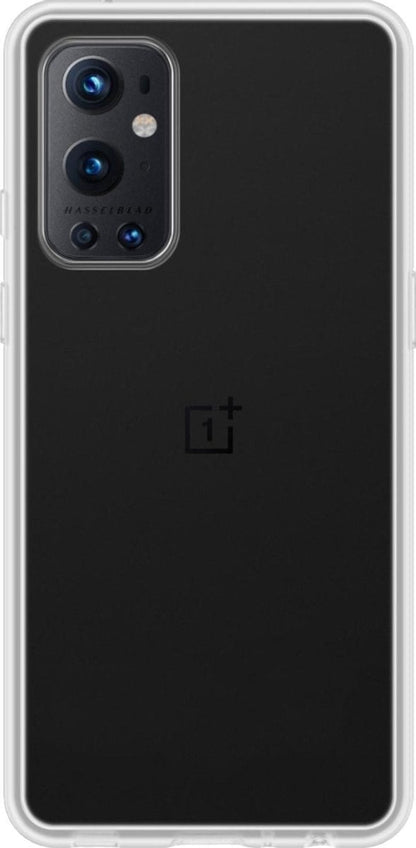 Forterra OnePlus 9 Pro Hoesje Siliconen Backcover Lichtgewicht - Transparant