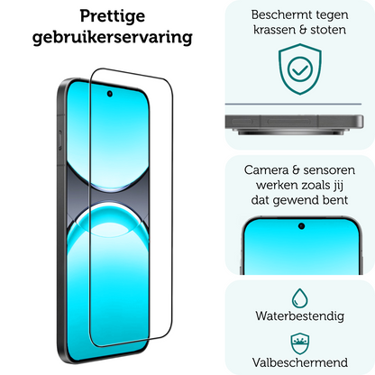 Forterra OPPO Find X8 Pro Screenprotector Gehard Glas - Full Screen