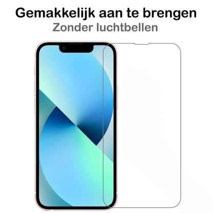 Forterra iPhone 14 Pro Max Screenprotector Gehard Glas - Volledige dekking