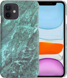 Forterra iPhone 11 Pro Max Hoesje Marmer Hard Case Cover - Groen