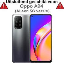 Forterra OPPO A94 5G Hoesje Shockproof Backcover Siliconen - Transparant