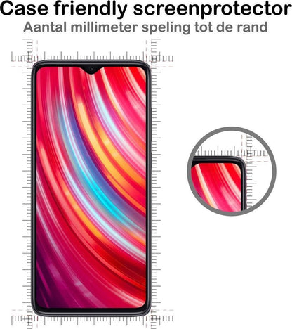 Forterra Xiaomi Redmi Note 8 Pro Screenprotector Gehard Glas - Anti-kras