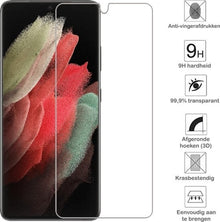 Forterra Samsung S21 Ultra Screenprotector Gehard Glas - Anti-kras