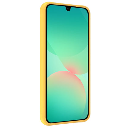 Forterra Samsung A26 Hoesje Siliconen Backcover Lichtgewicht - Geel