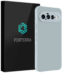Forterra Google Pixel 11 Hoesje Siliconen Backcover Lichtgewicht - Lichtblauw