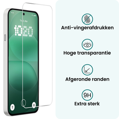 Forterra Nothing Phone 4a Pro Screenprotector Gehard Glas - Anti-kras