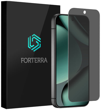 Forterra Google Pixel 11 Pro Screenprotector Gehard Glas - Privacy