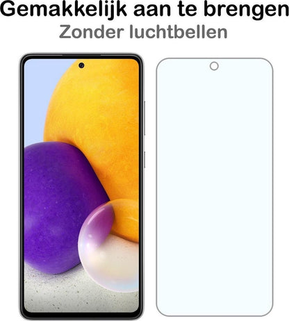 Forterra Samsung A72 Screenprotector Gehard Glas - Anti-kras