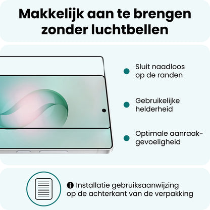 Forterra Samsung S26 Ultra Screenprotector Gehard Glas - Full Screen