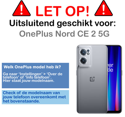 Forterra OnePlus Nord CE 2 Screenprotector Gehard Glas - Full Screen