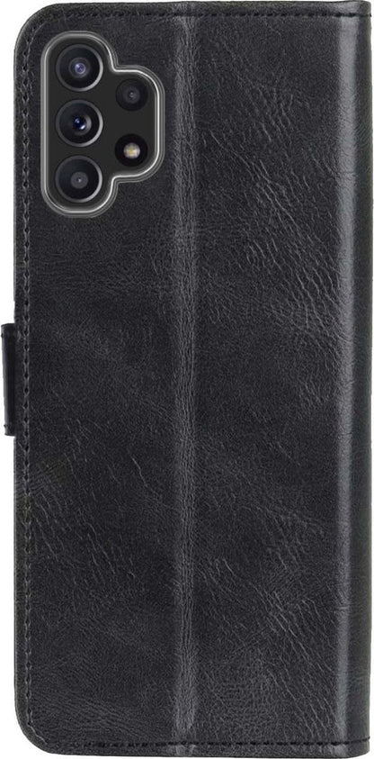 Forterra Samsung A32 4G Hoesje Bookcase Cover met Kaarthouder - Zwart