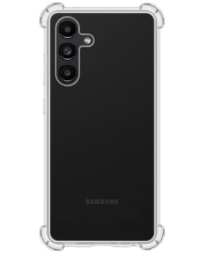 Forterra Samsung A04s Hoesje Shockproof Backcover Siliconen - Transparant