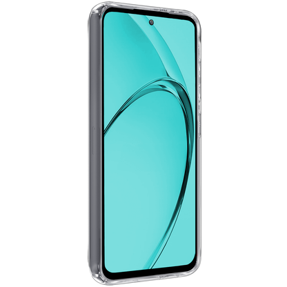 Forterra OPPO A80 Hoesje Siliconen Backcover Lichtgewicht - Transparant