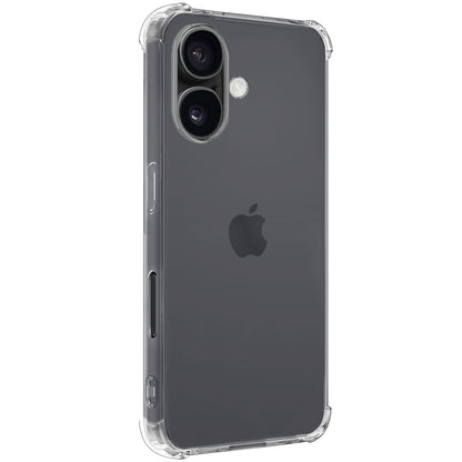 Forterra iPhone 16 Plus Hoesje Shockproof Backcover Siliconen - Transparant
