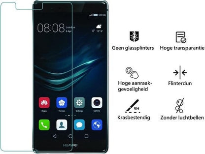 Forterra Huawei P9 Screenprotector Gehard Glas - Anti-kras