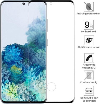Forterra Samsung S20 Screenprotector Gehard Glas - Full Screen