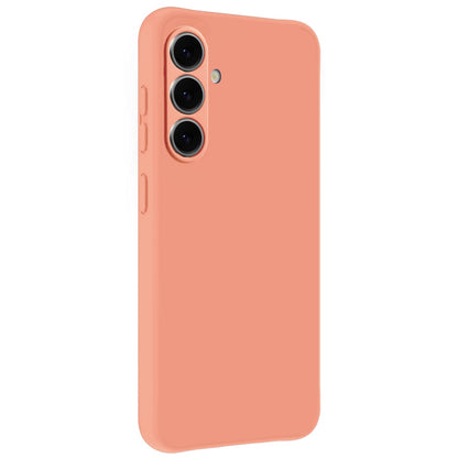 Forterra Samsung S26 Plus Hoesje Siliconen Backcover Lichtgewicht - Perzik