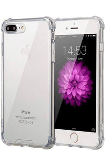Forterra iPhone 7/8 Plus Hoesje Shockproof Backcover Siliconen - Transparant