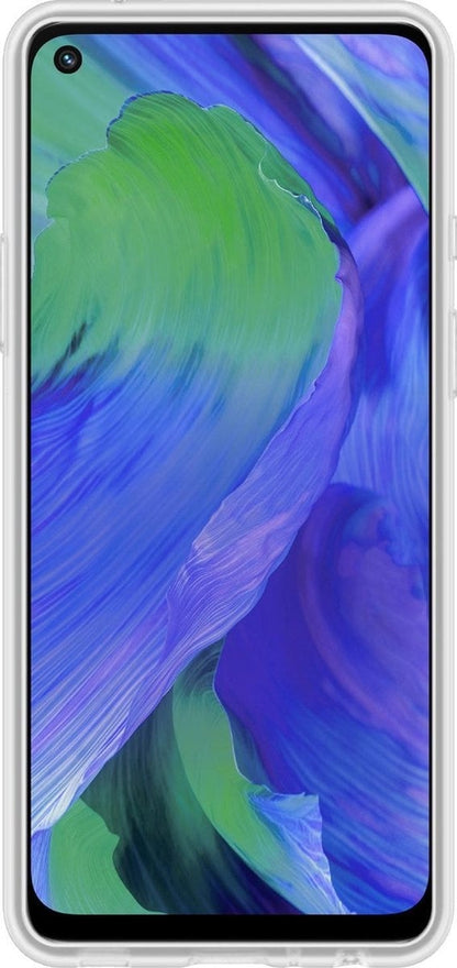 Forterra OPPO A54 5G Hoesje Siliconen Backcover Lichtgewicht - Transparant
