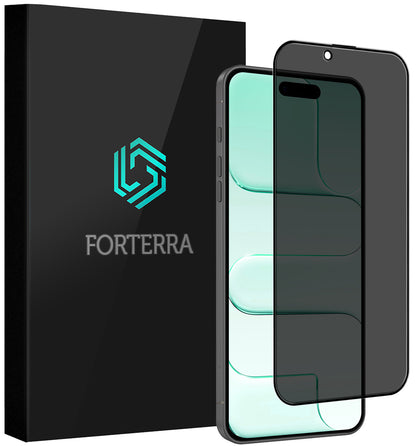 Forterra iPhone Air Screenprotector Gehard Glas - Privacy