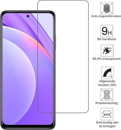 Forterra Xiaomi Mi 10T Lite Screenprotector Gehard Glas - Anti-kras