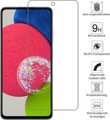 Forterra Samsung A52s Screenprotector Gehard Glas - Anti-kras