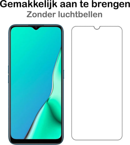 Forterra OPPO A5 2020 Screenprotector Gehard Glas - Anti-kras