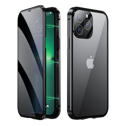 Forterra iPhone X Hoesje Magneet Hard Case Shockproof - Zwart