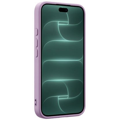 Forterra iPhone 18 Pro Hoesje Siliconen Backcover Lichtgewicht - Lila