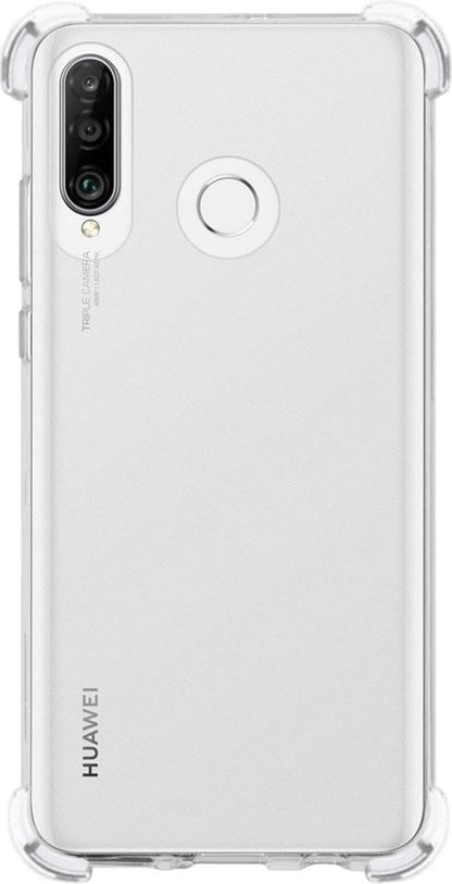 Forterra Huawei P30 Lite Hoesje Shockproof Backcover Siliconen - Transparant
