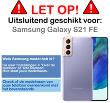Forterra Samsung S21 FE Screenprotector Gehard Glas - Anti-kras