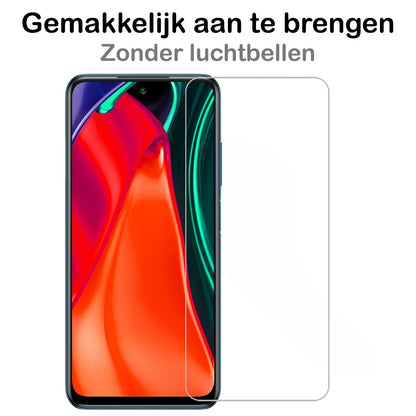Forterra Poco M3 Pro Screenprotector Gehard Glas - Anti-kras