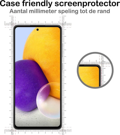 Forterra Samsung A72 Screenprotector Gehard Glas - Anti-kras