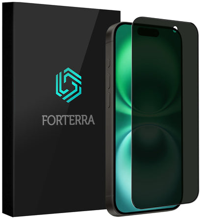 Forterra iPhone 16 Plus Screenprotector Gehard Glas - Privacy