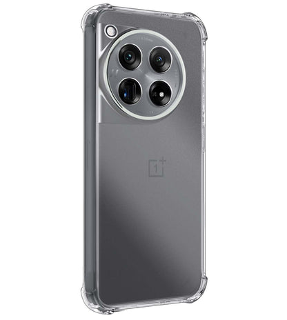 Forterra OnePlus 12 Hoesje Shockproof Backcover Siliconen - Transparant