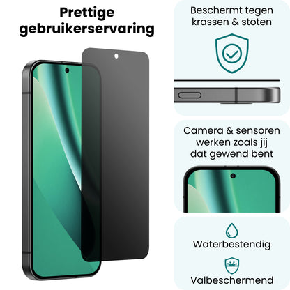 Forterra Google Pixel 10a Screenprotector Gehard Glas - Privacy