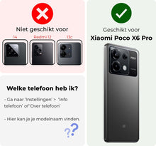 Forterra Xiaomi Poco X6 Pro 5G Screenprotector Gehard Glas - Anti-kras