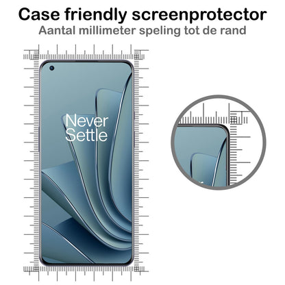Forterra OnePlus 10 Pro Screenprotector Gehard Glas - Full Screen