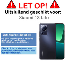 Forterra Xiaomi 13 Lite Screenprotector Gehard Glas - Anti-kras