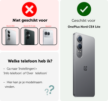 Forterra OnePlus Nord CE 4 Lite Hoesje Shockproof Backcover Siliconen - Transparant