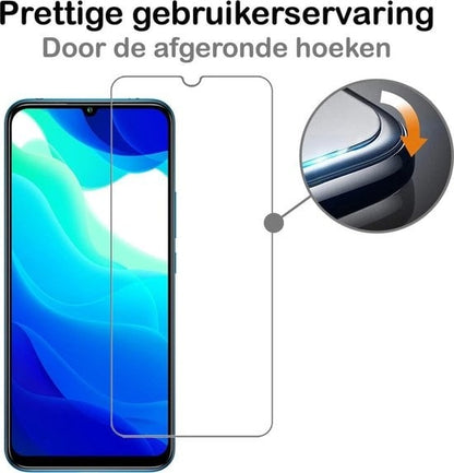 Forterra Xiaomi Mi 10 Lite Screenprotector Gehard Glas - Anti-kras