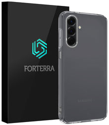 Forterra Samsung A17 Hoesje Siliconen Backcover Lichtgewicht - Transparant