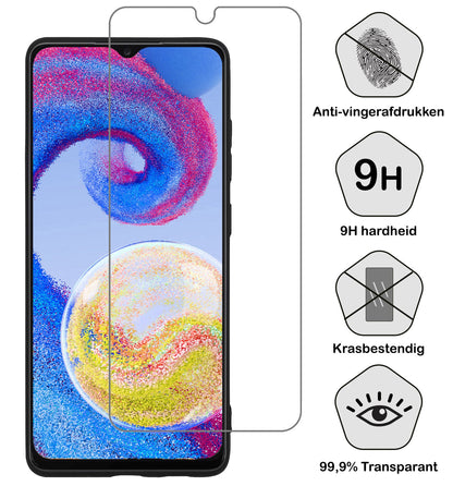 Forterra Samsung A04s Screenprotector Gehard Glas - Anti-kras