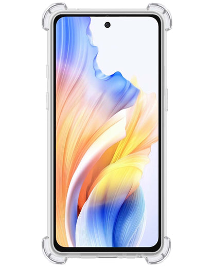 Forterra OPPO A98 Hoesje Shockproof Backcover Siliconen - Transparant