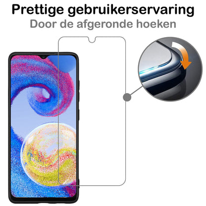 Forterra Samsung A04s Screenprotector Gehard Glas - Anti-kras